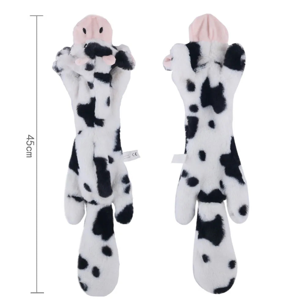 Durable Stuffing-Free Squeaky Dog Toy – Crinkle & Chew Resistant Plush