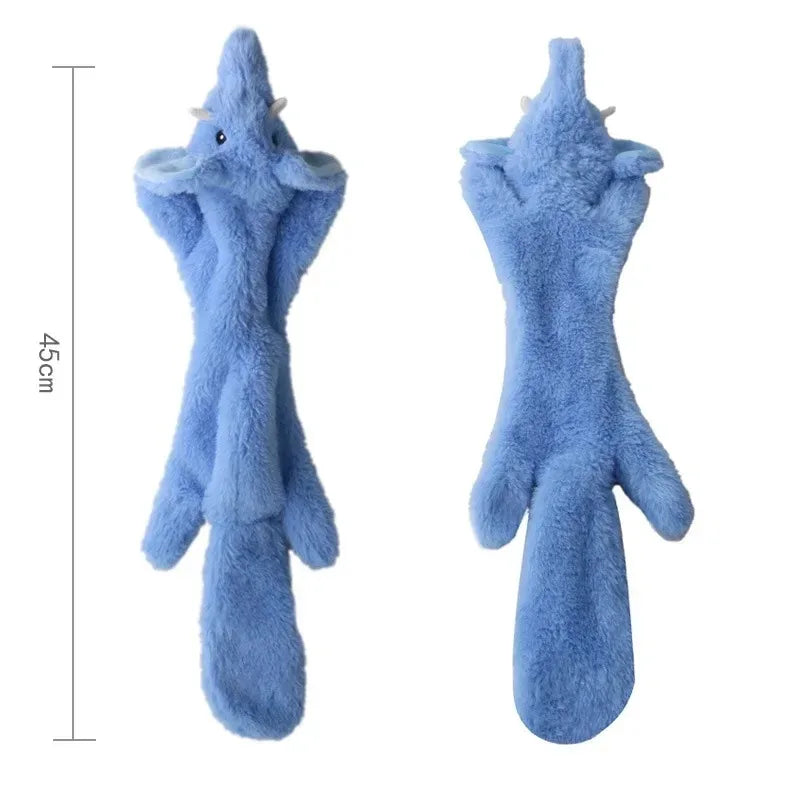 Durable Stuffing-Free Squeaky Dog Toy – Crinkle & Chew Resistant Plush