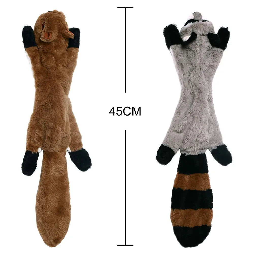 Durable Stuffing-Free Squeaky Dog Toy – Crinkle & Chew Resistant Plush