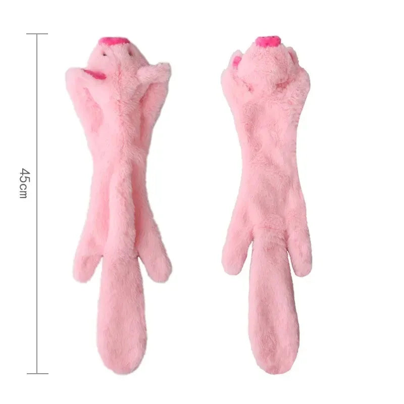 Durable Stuffing-Free Squeaky Dog Toy – Crinkle & Chew Resistant Plush
