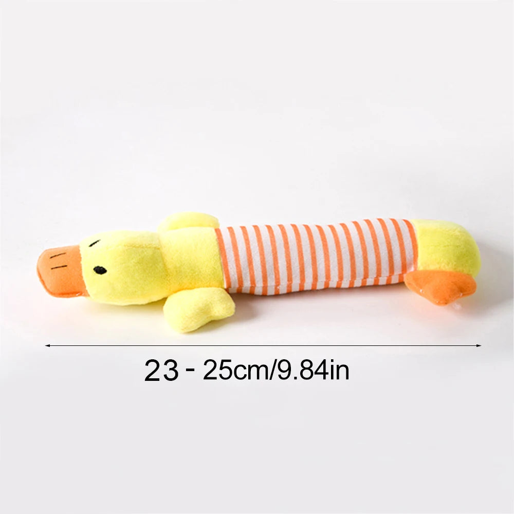 Durable Stuffing-Free Squeaky Dog Toy – Crinkle & Chew Resistant Plush
