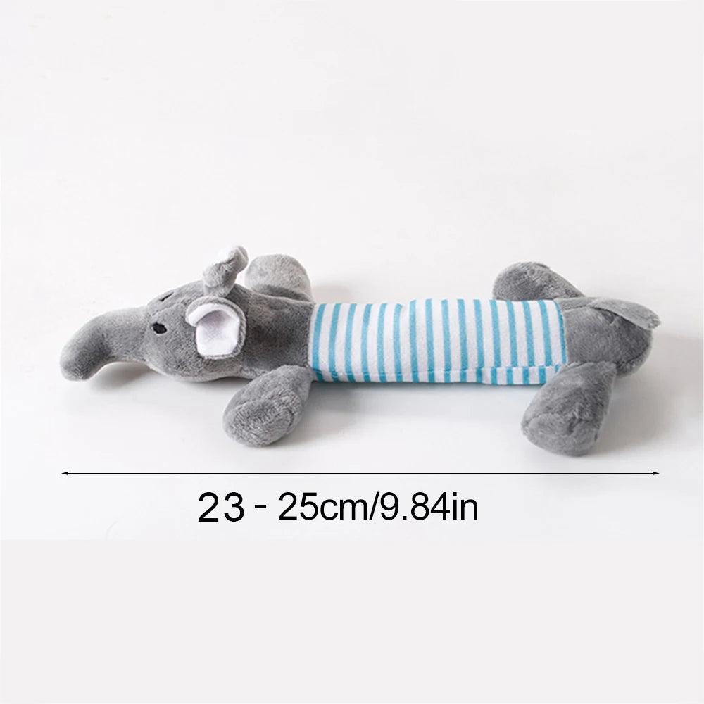 Durable Stuffing-Free Squeaky Dog Toy – Crinkle & Chew Resistant Plush
