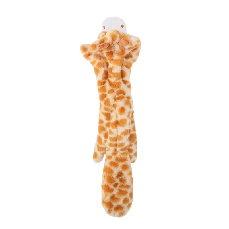 Durable Stuffing-Free Squeaky Dog Toy – Crinkle & Chew Resistant Plush